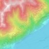 Corniga topographic map, elevation, terrain