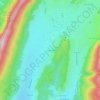 Les Gonnets topographic map, elevation, terrain