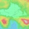 Kayaköy topographic map, elevation, terrain