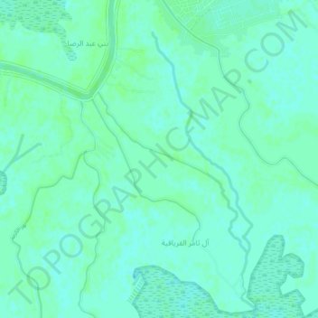 Sharqiyah topographic map, elevation, terrain
