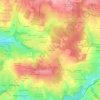 Pratouillet topographic map, elevation, terrain