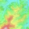 La Plaine topographic map, elevation, terrain