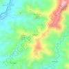 Baliton topographic map, elevation, terrain