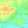 Jangareddygudem topographic map, elevation, terrain