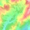 A Pedriña topographic map, elevation, terrain