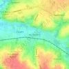 Munkzwalm topographic map, elevation, terrain