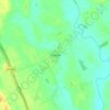 Pickhill topographic map, elevation, terrain