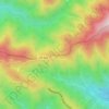 Newfound Gap topographic map, elevation, terrain