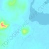 Flamenco topographic map, elevation, terrain