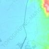 Wasi-an topographic map, elevation, terrain