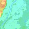 Fery topographic map, elevation, terrain
