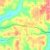 Fosters Ridge topographic map, elevation, terrain