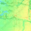 Howe topographic map, elevation, terrain