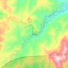 Barlig topographic map, elevation, terrain
