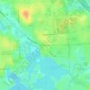 Huron Heights topographic map, elevation, terrain