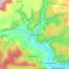 Teichröda topographic map, elevation, terrain