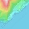 Sunshine Bay topographic map, elevation, terrain