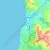 Maitencillo topographic map, elevation, terrain