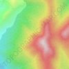 Bulacan Peak topographic map, elevation, terrain