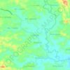 Marong topographic map, elevation, terrain