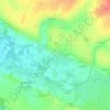 Chanteloube topographic map, elevation, terrain