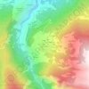 Le Belley topographic map, elevation, terrain