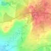 Le Rince topographic map, elevation, terrain