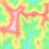 Adela topographic map, elevation, terrain