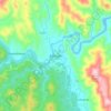 Kabugao topographic map, elevation, terrain