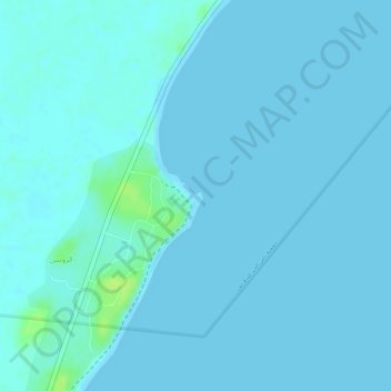 Ras ar Ruays topographic map, elevation, terrain