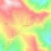 Agua Blanca topographic map, elevation, terrain