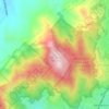 Kaukau topographic map, elevation, terrain