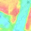 Etas topographic map, elevation, terrain