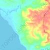Bacong Ibaba topographic map, elevation, terrain