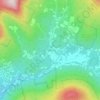 Willow topographic map, elevation, terrain