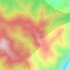 Buntu Tambolang topographic map, elevation, terrain