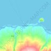 Balingoan topographic map, elevation, terrain