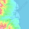 Bindoy topographic map, elevation, terrain