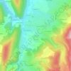 Les Gauchets topographic map, elevation, terrain