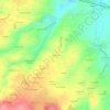 Beussuet topographic map, elevation, terrain