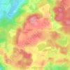 Großeglsee topographic map, elevation, terrain