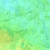 Driehuis topographic map, elevation, terrain