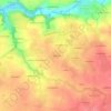 La Bâtardière topographic map, elevation, terrain