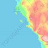 Santa Rosita topographic map, elevation, terrain