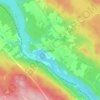 Näsåker topographic map, elevation, terrain