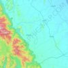 Khlong Yai topographic map, elevation, terrain