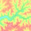 New topographic map, elevation, terrain