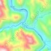 Cayumba topographic map, elevation, terrain