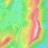 Uclaire topographic map, elevation, terrain