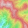 Monte Galera topographic map, elevation, terrain